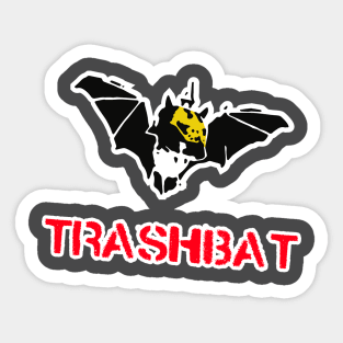 Trashbat Sticker